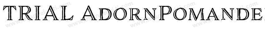 TRIAL AdornPomander字体转换